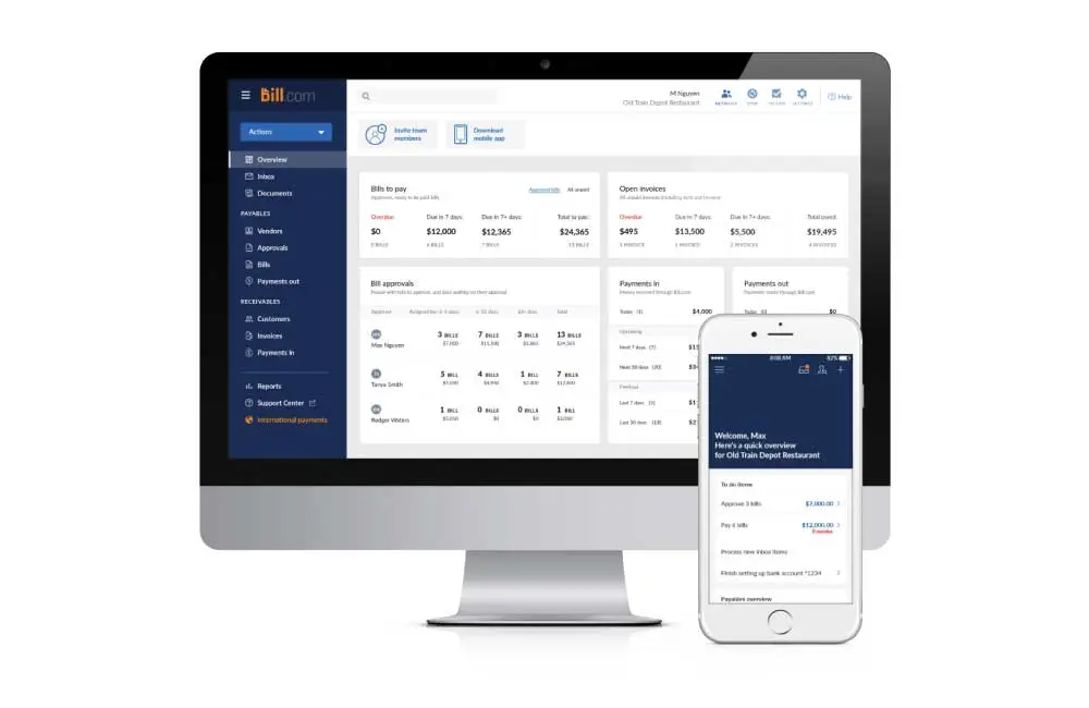 Bill Control Pils 4 Ways to Improve Paying Bills using Bill.com